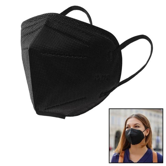 Black KN95 5 Layer Dust Safety Face Mask FMKN95BK (Qty 300)